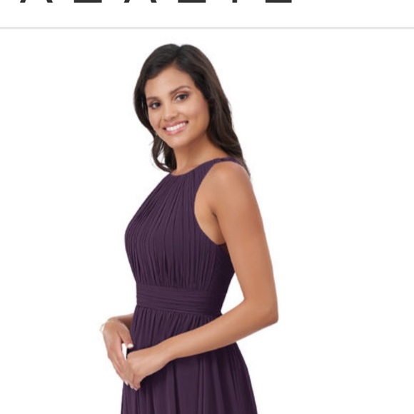 Azazie “Luz” Plum Bridesmaid / Prom Dress SIZE A8 - Picture 6 of 6